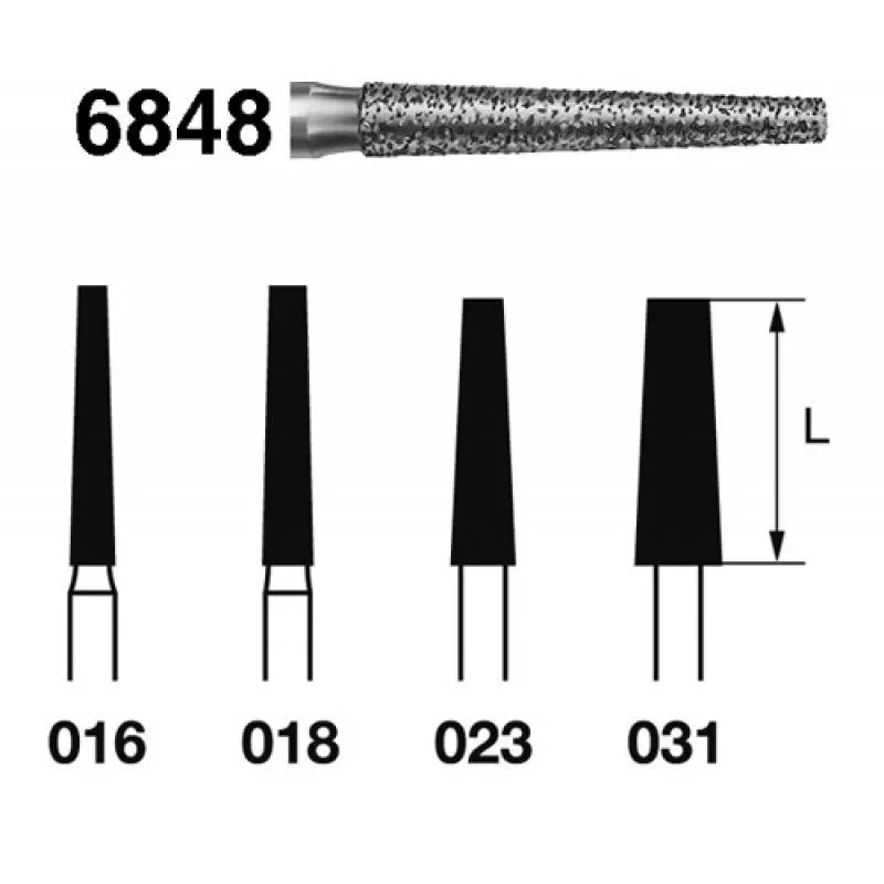 FRESAS DIAMANTE KOMET FG - 6848.314