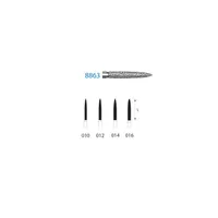 FRESAS DIAMANTE KOMET FG - 888.314.012 5UDS.GRANO MEDIO