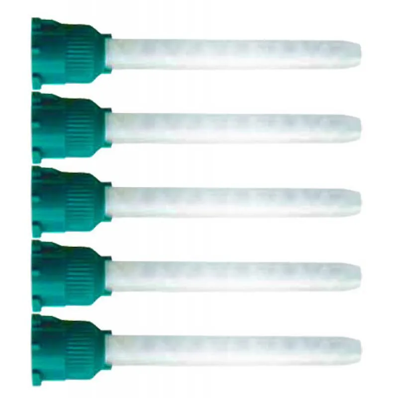 PUNTAS MEZCLADORAS VERDES GRANDES 1:1 - 50 UDS