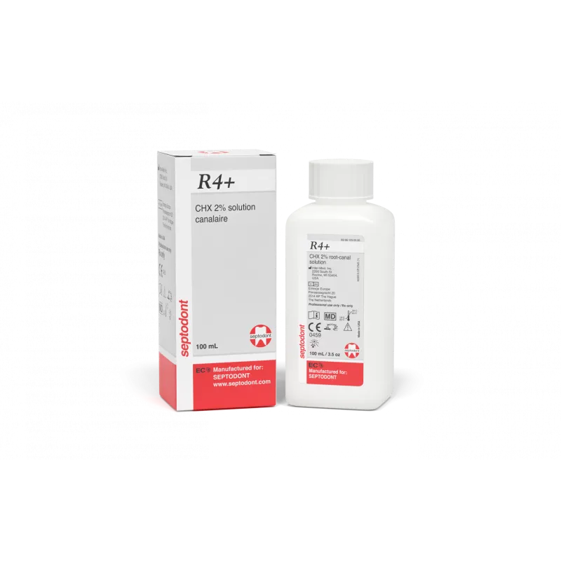 R4+ Septodont 100ml - CHX 2% clorhexidina
