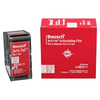 PAPEL ARTICULAR BAUSCH BK 21 - 8MICRAS 1 LADO ROJO