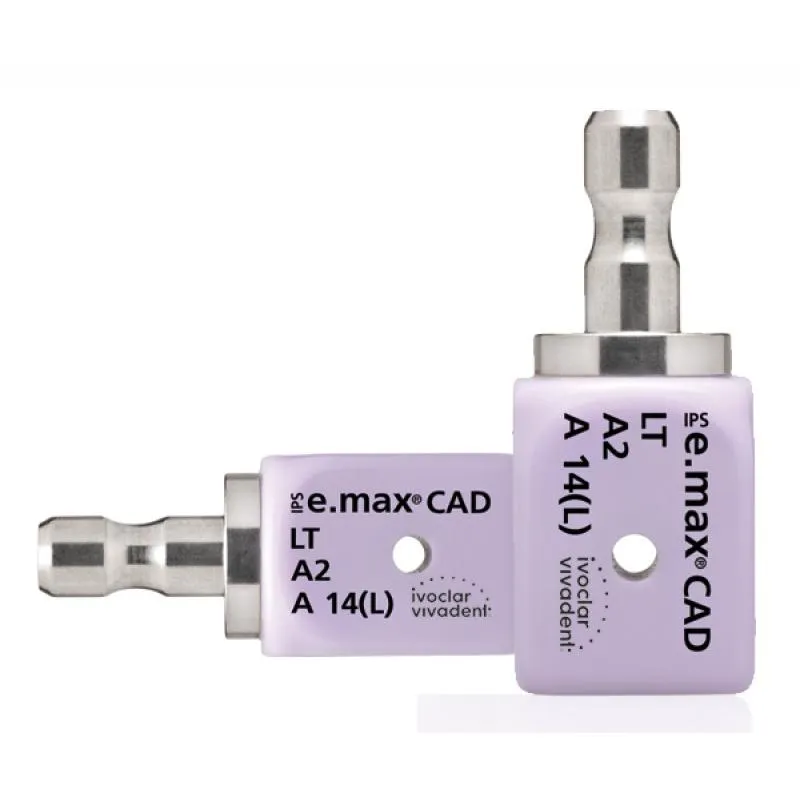 BLOQUES IPS E.MAX CAD CEREC/INLAB TIPO LT A14(L) - B2
