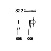 FRESAS DIAMANTE KOMET FG - 882.314