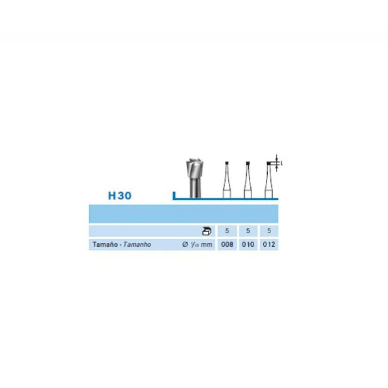 FRESAS CARBIDE KOMET FG - H30.314.012 - 5 UDS.