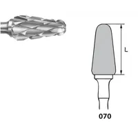 FRESA KOMET PM TUNGSTENO H79SGE.104.070 TORSION IZQUIERDA