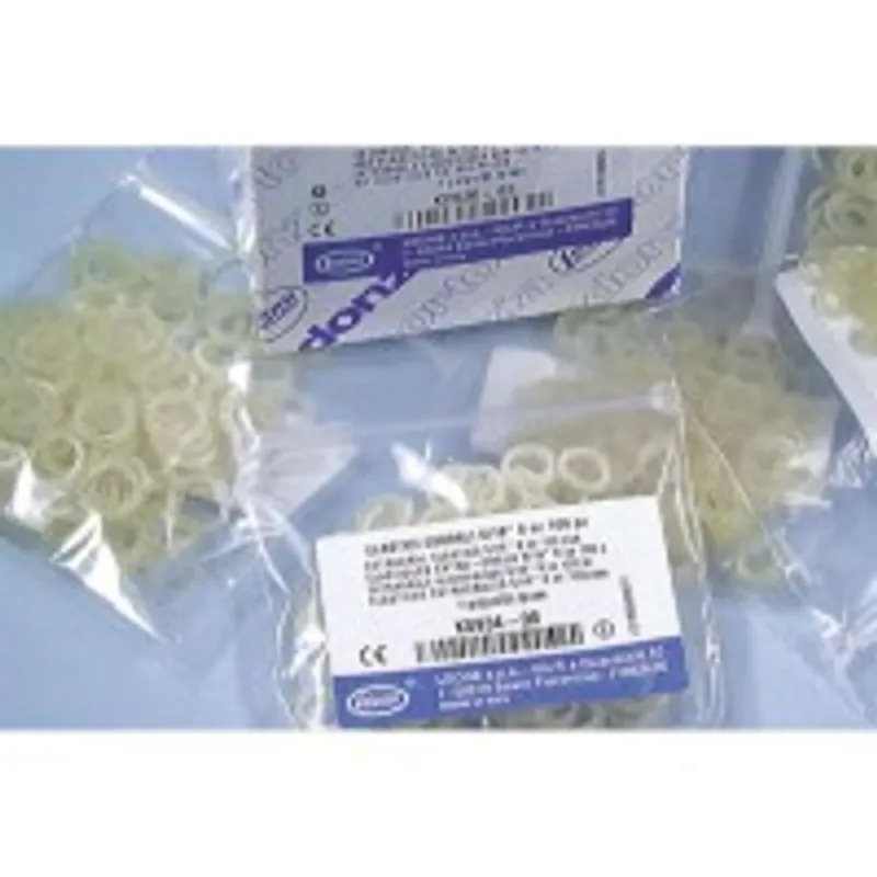 Elasticos Extraorales Leone 1/4 fuertes 8 oz -224 grs 100uds