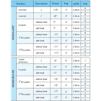 BRACKETS AUTOLIGABLES XPLORA 4D 