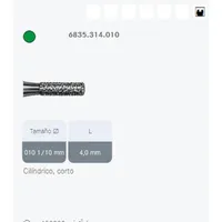 FRESAS DIAMANTE KOMET FG - 6835.314