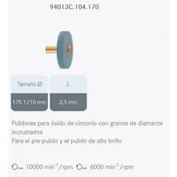 PULIDOR KOMET PM - 94013C.104.170 CX1UDS.