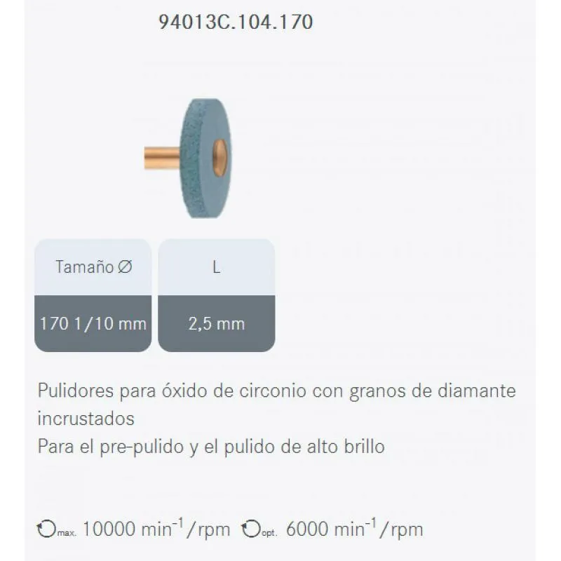 PULIDOR KOMET PM - 94013C.104.170 CX1UDS.