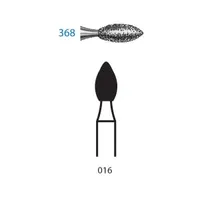 FRESAS DIAMANTE KOMET CA - 368.204.023 5UDS