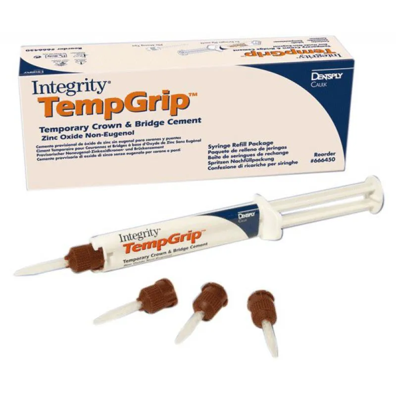 PACK CEMENTOS OBTURACIÓN INTEGRITY TEMPGRIP