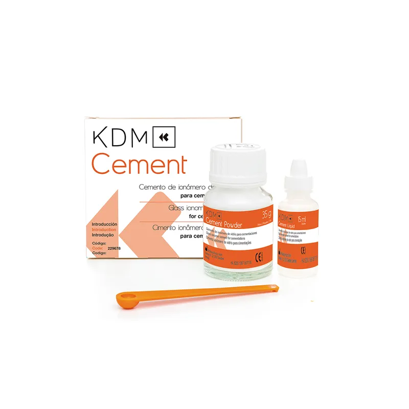 KDM CEMENT  IONOMERO DE VIDRIO 35 GRS+15ML
