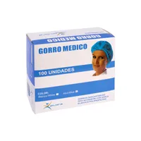 GORROS DESECHABLES AZULES 100 UDS