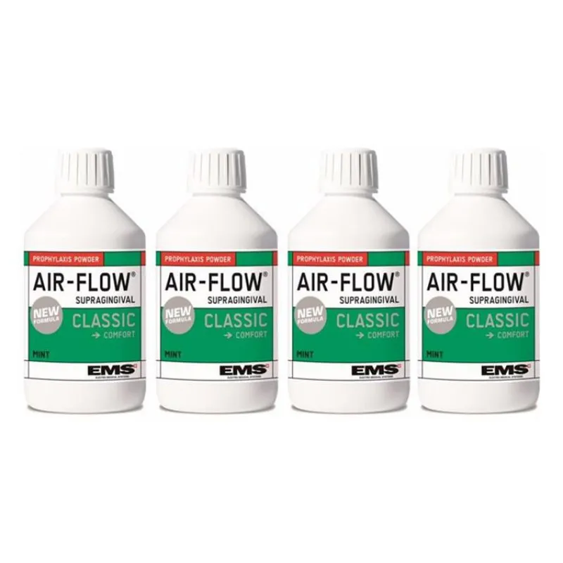 BICARBONATO AIR FLOW CLASSIC 4 BOTES - SABOR MENTA