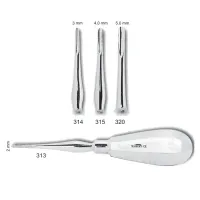 BOTADOR BEIN RECTO PUNTA REDONDEADA 2 MM