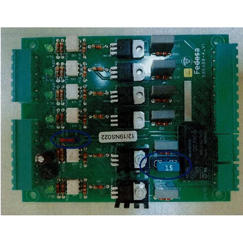 PLACA DE TRIACS MOTOR SH80-RELE 5AM.ASPIR450VA