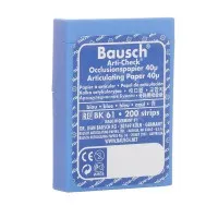 Tiras de Papel Articular de 40 µm - 103 x 20 mm -C: Azul Doble cara