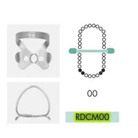 CLAMPS SATIN STEEL Nº 00