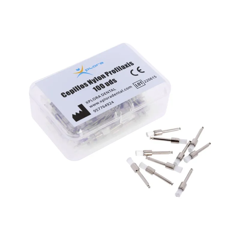 CEPILLOS NYLON RECTOS PARA PROFILAXIS C.A.