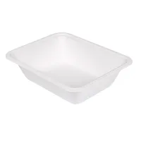 BANDEJAS DESECHABLE MINI RUGOSAS 20X15 400UDS