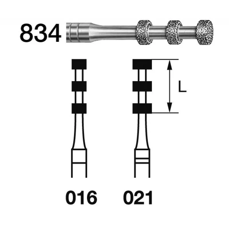 FRESAS DIAMANTE KOMET FG -834.314