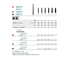 FRESAS DIAMANTE KOMET FG - 5879K.314.016 5UDS..X GRUESO