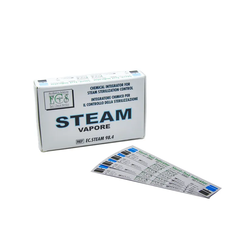 TIRAS INDICADOR QUÍMICO EC.STEAM 98.4 