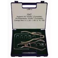KIT IVORY ASILAMIENTO: PORTA CLAMPS+PERFORADOR+ARCO+8 CLAMP MASTER 1547