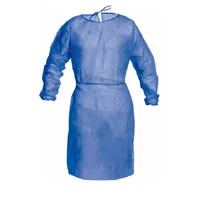 BATA DESECHABLE AZUL 10UDS. VA36325-D PUÑOS ELASTICOS